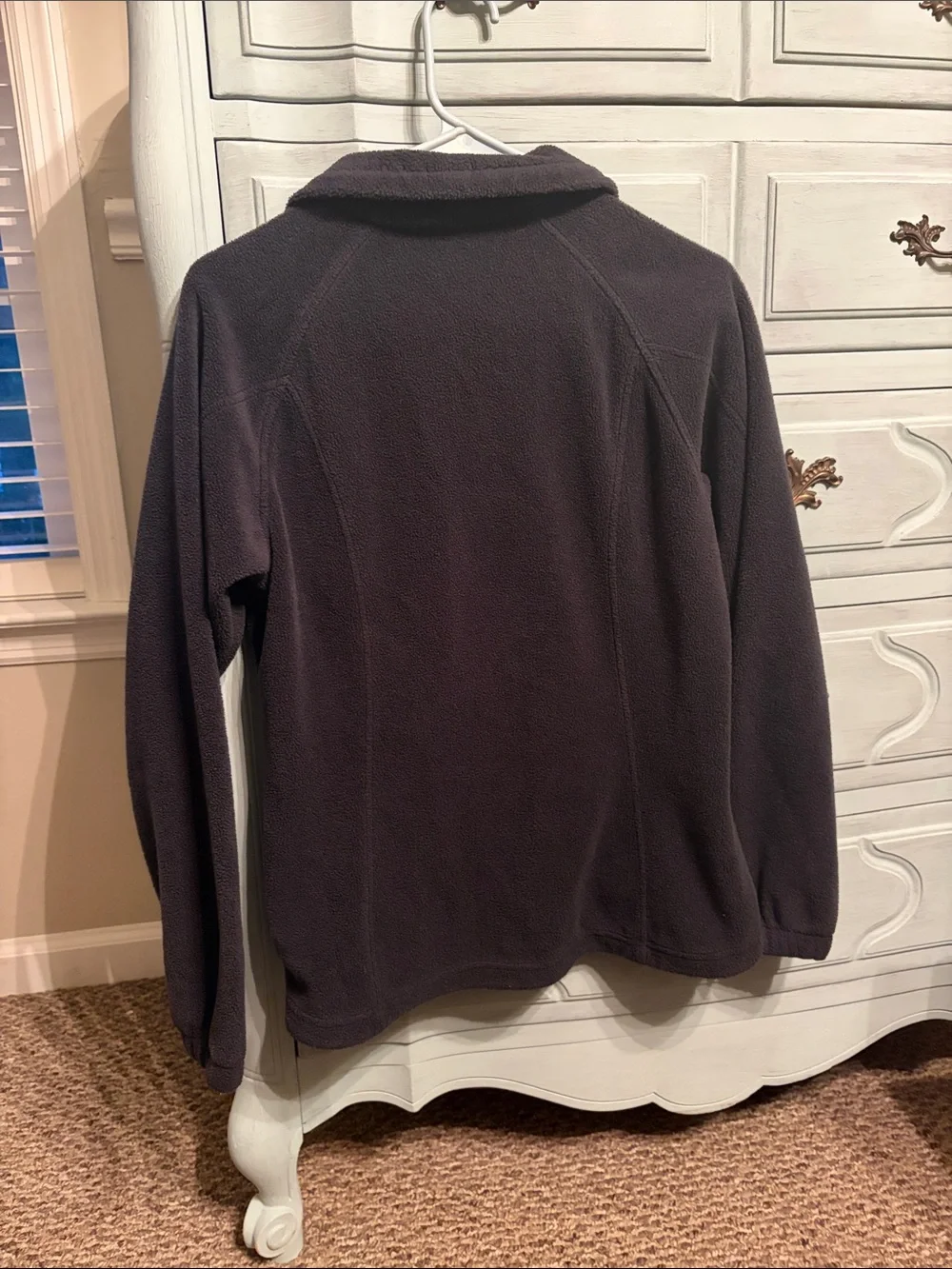Columbia Full-Zip Fleece Black Jacket